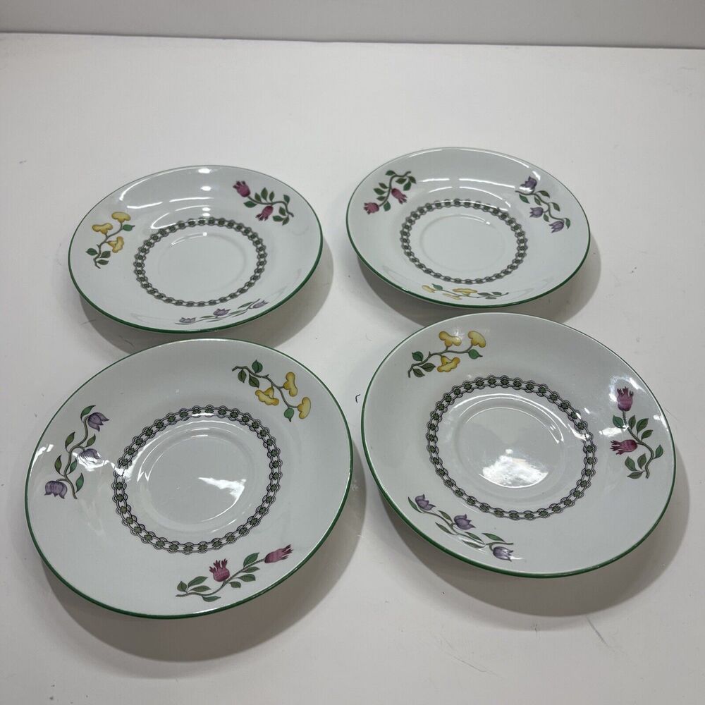 6” Plates Spode Summer Palace 4 Plates Teacup Plates/ Bread Plates.